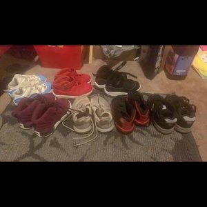 Jordan’s,new balance and adidas